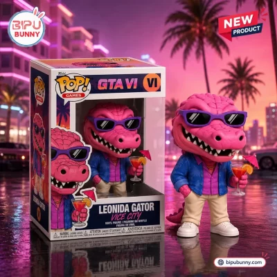 GTA VI Leonida Gator Pink Vinyl Figure