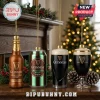 Guinness Advent Calendar 2026 featuring four glass bottle and can ornaments hanging against a blurred Christmas tree background.