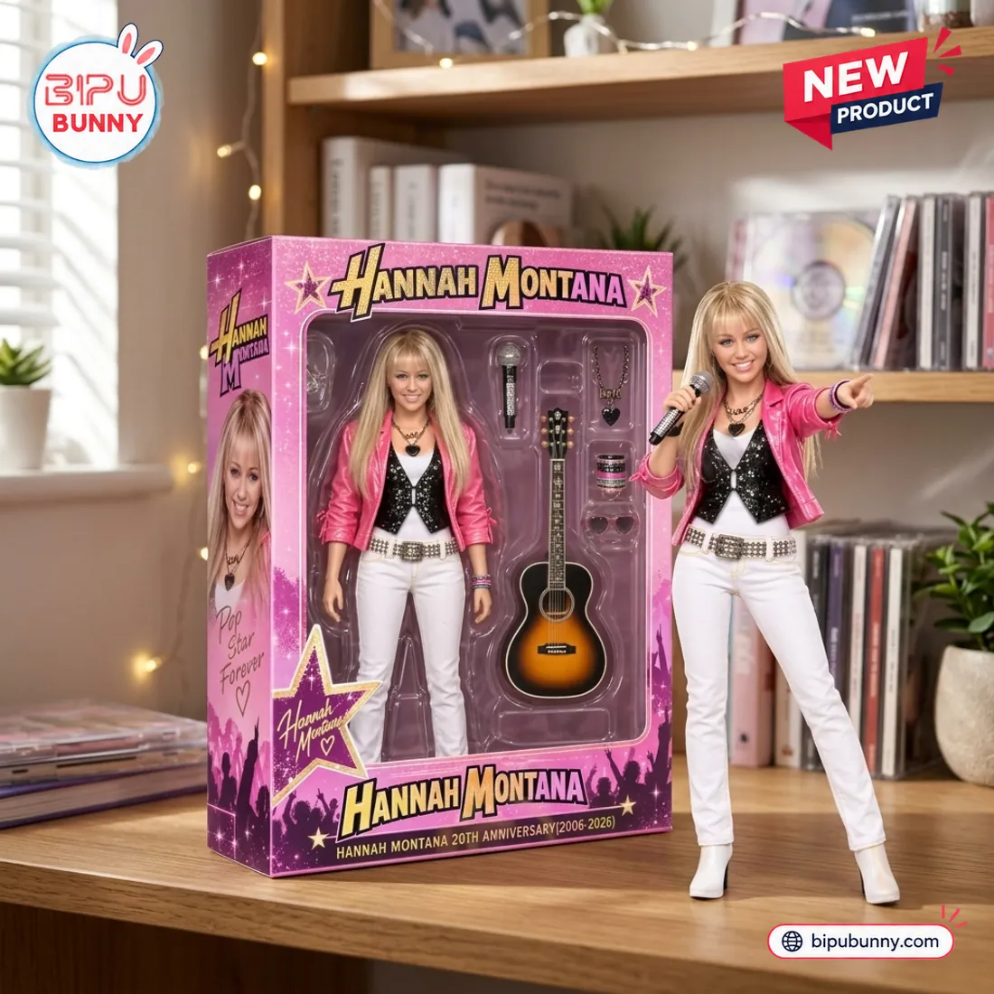 Hannah Montana 20th Anniversary Action Figure Hannah Montana 20th Anniversary Action Figure