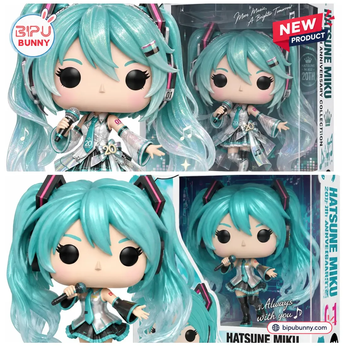 Hatsune Miku 20th Anniversary Vinyl Figure Hatsune Miku 20th Anniversary Vinyl Figure