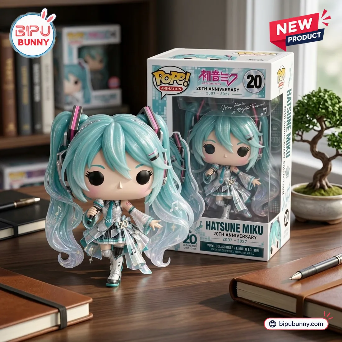 Hatsune Miku 20th Anniversary Vinyl Figure Hatsune Miku 20th Anniversary Vinyl Figure