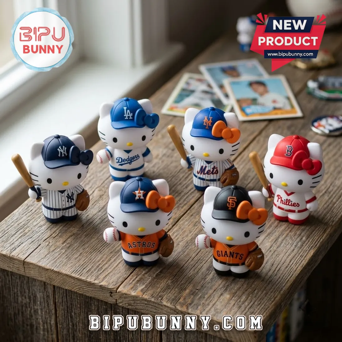 Hello Kitty x MLB 2026 Baseball Christmas Advent Calendar Hello Kitty x MLB 2026 Baseball Christmas Advent Calendar