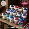 Hello Kitty x MLB 2026 Baseball Christmas Advent Calendar featuring miniature figures in various team jerseys and caps.