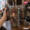 Hand holding a 40oz Stanley tumbler featuring Winifred Sanderson graphics and I Put A Spell On You text.