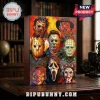 Horror Movie Character 2026 Halloween Advent Calendar featuring iconic slasher villains on a numbered cardboard box.