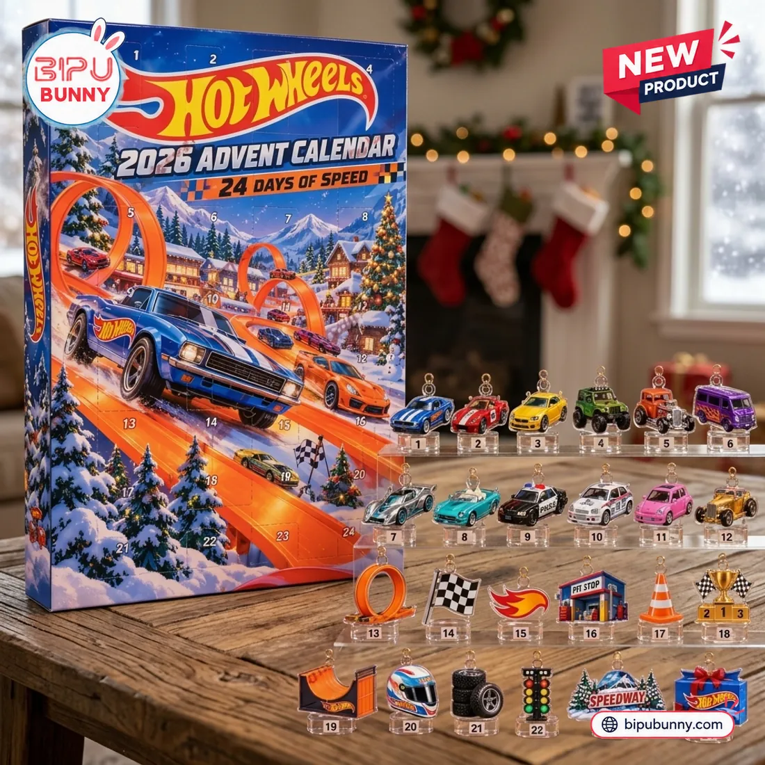 Hot Wheels 2026 Christmas Advent Calendar Hot Wheels 2026 Christmas Advent Calendar