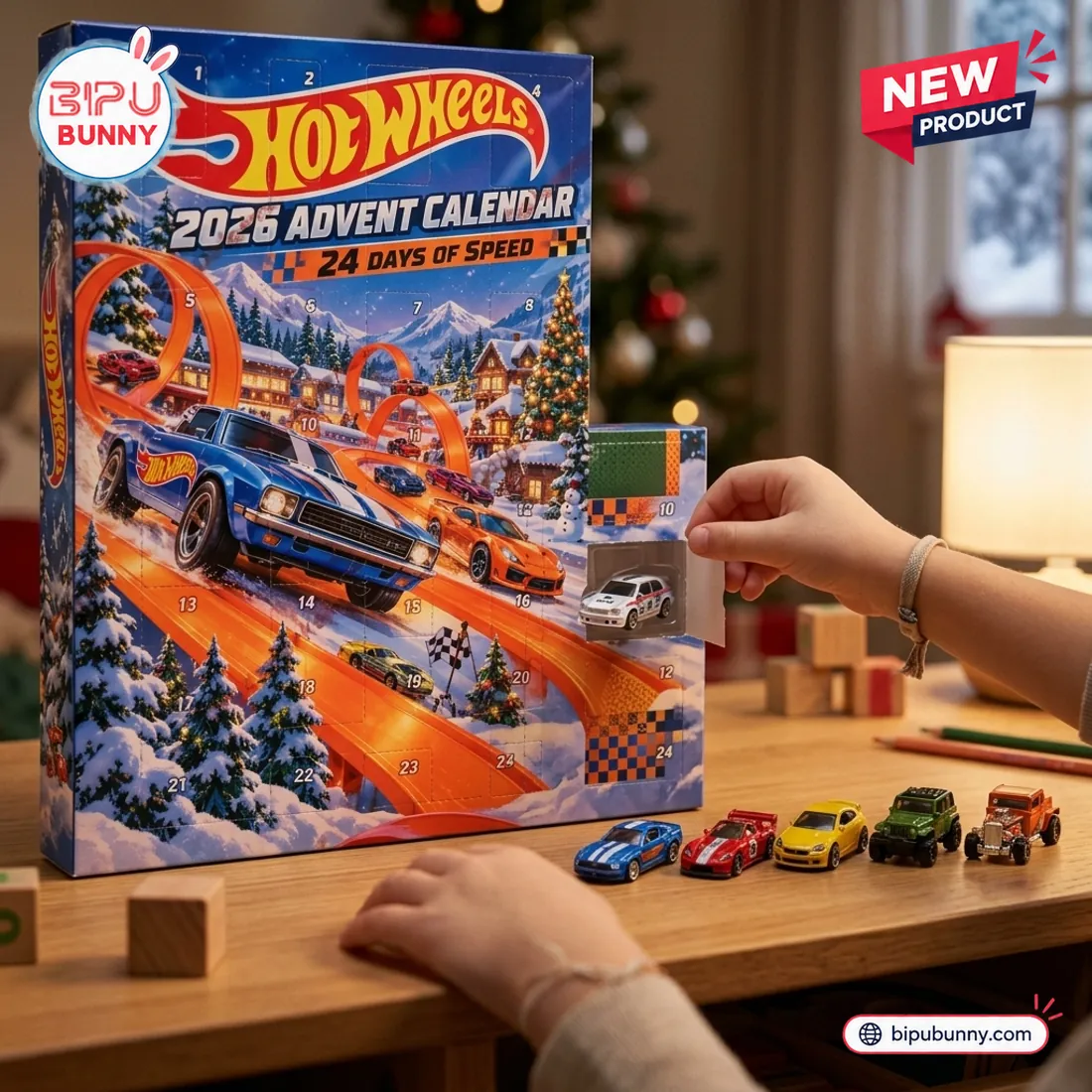 Hot Wheels 2026 Christmas Advent Calendar Hot Wheels 2026 Christmas Advent Calendar