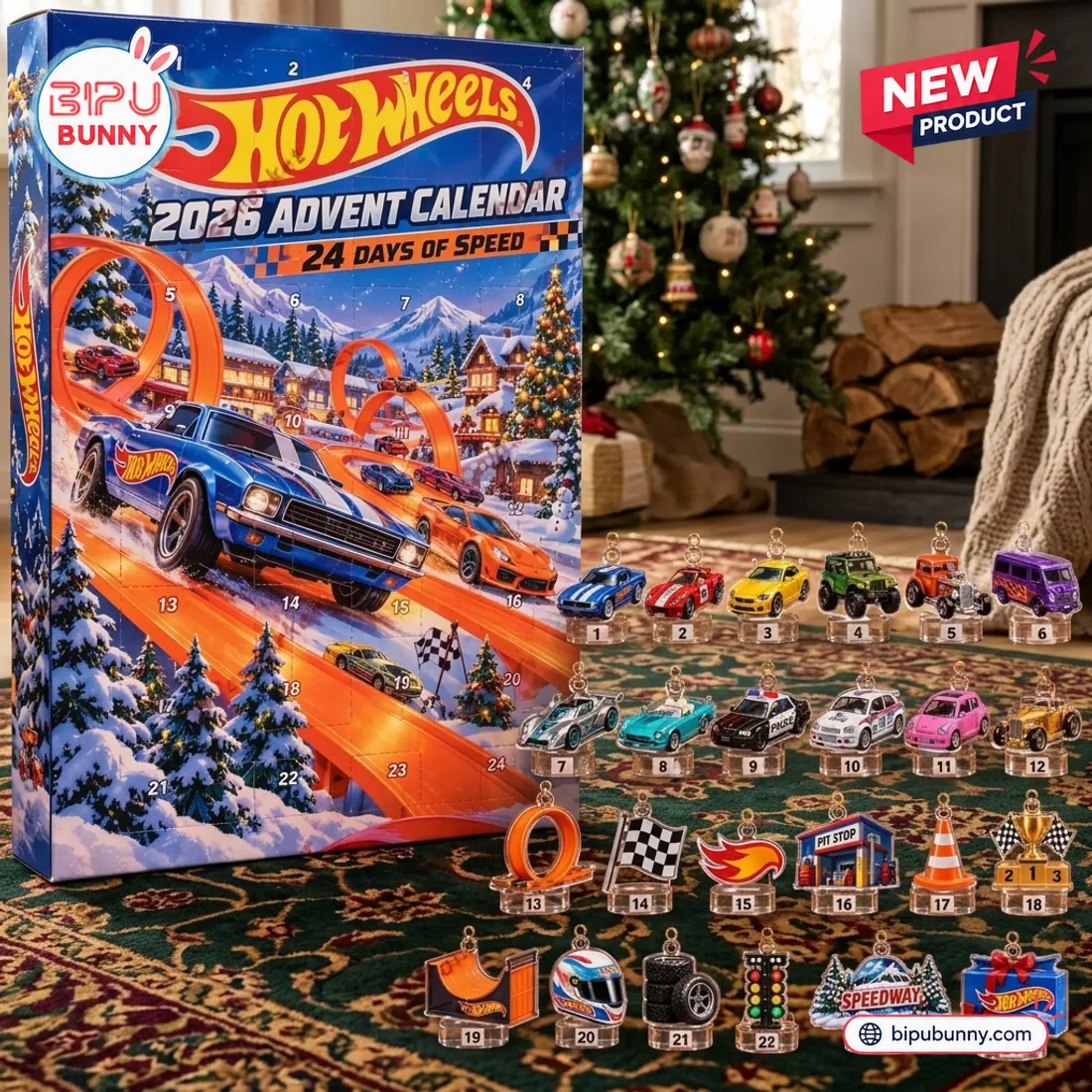 Hot Wheels 2026 Christmas Advent Calendar Hot Wheels 2026 Christmas Advent Calendar