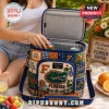 Igloo Florida Gators Quilted Lunch Bag with blue and orange patches, Gator mascot graphics, and insulated interior lining.