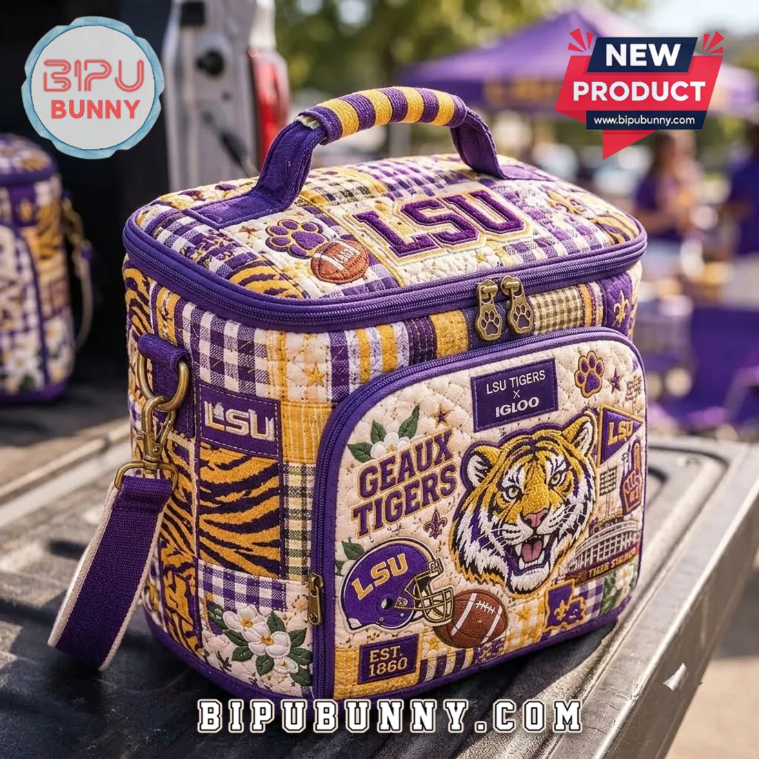 Igloo Louisiana State University Quilted Lunch Bag Igloo Louisiana State University Quilted Lunch Bag