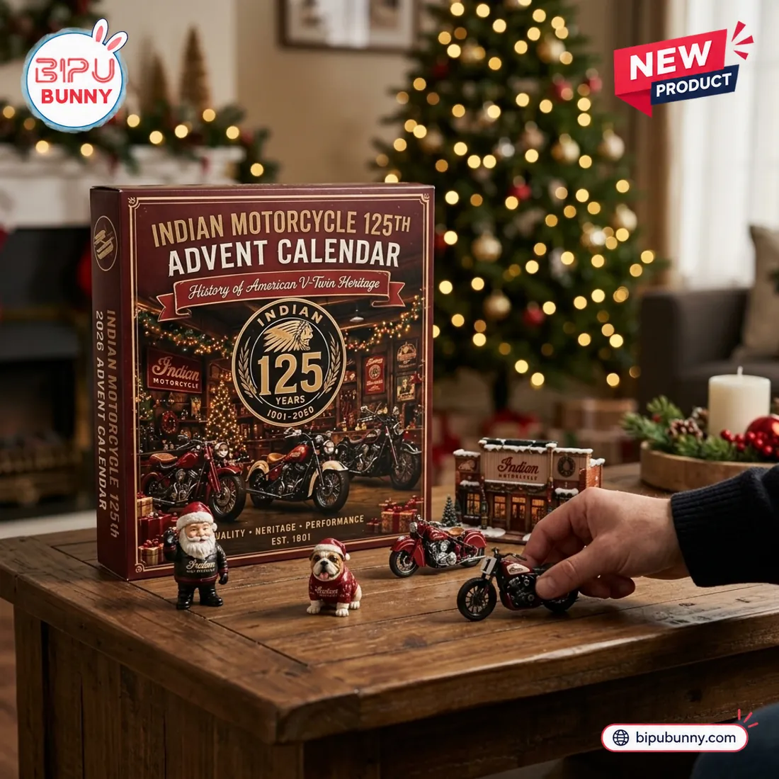 Indian Motorcycle 125th Anniversary 24-Day Advent Calendar Indian Motorcycle 125th Anniversary 24-Day Advent Calendar