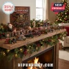Indian Motorcycle 125th Anniversary Advent Calendar 2026 set with miniature resin motorcycles, figures, and festive decor.