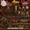 Indian Motorcycle 125th Anniversary Advent Calendar 2026 box with miniature motorcycle figures and holiday decorations.