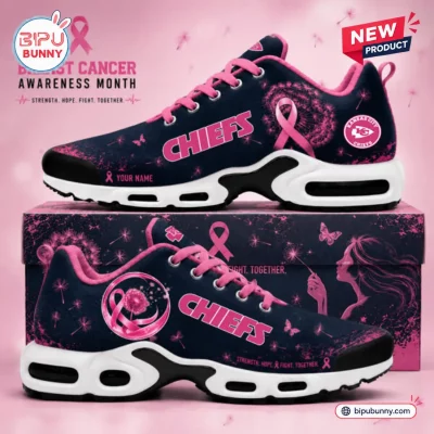 Kansas City Chiefs Breast x Breast Cancer Awareness Air Max Plus Sneakers