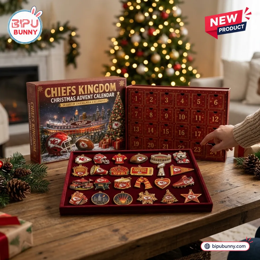 Kansas City Chiefs Christmas Advent Calendar 2026 Kansas City Chiefs Christmas Advent Calendar 2026