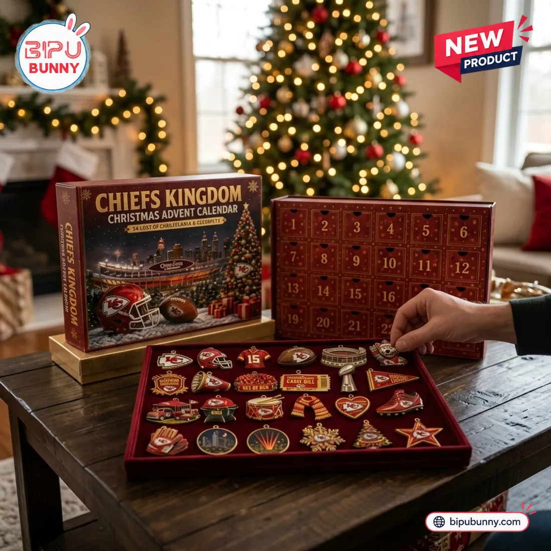 Kansas City Chiefs Christmas Advent Calendar 2026 Kansas City Chiefs Christmas Advent Calendar 2026