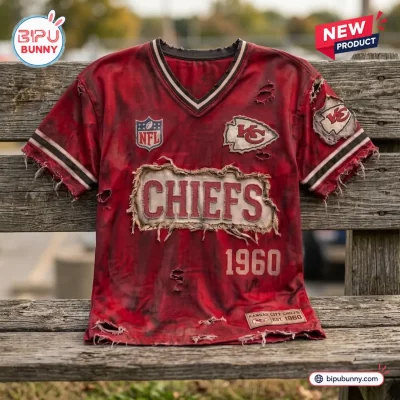 Kansas City Chiefs NFL Football Distressed T-Shirt
