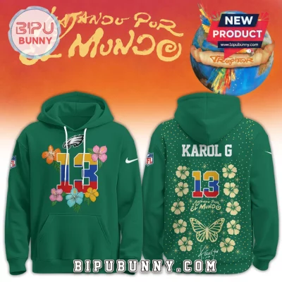 Karol G x NFL Tropitour 2026 Floral Hoodie