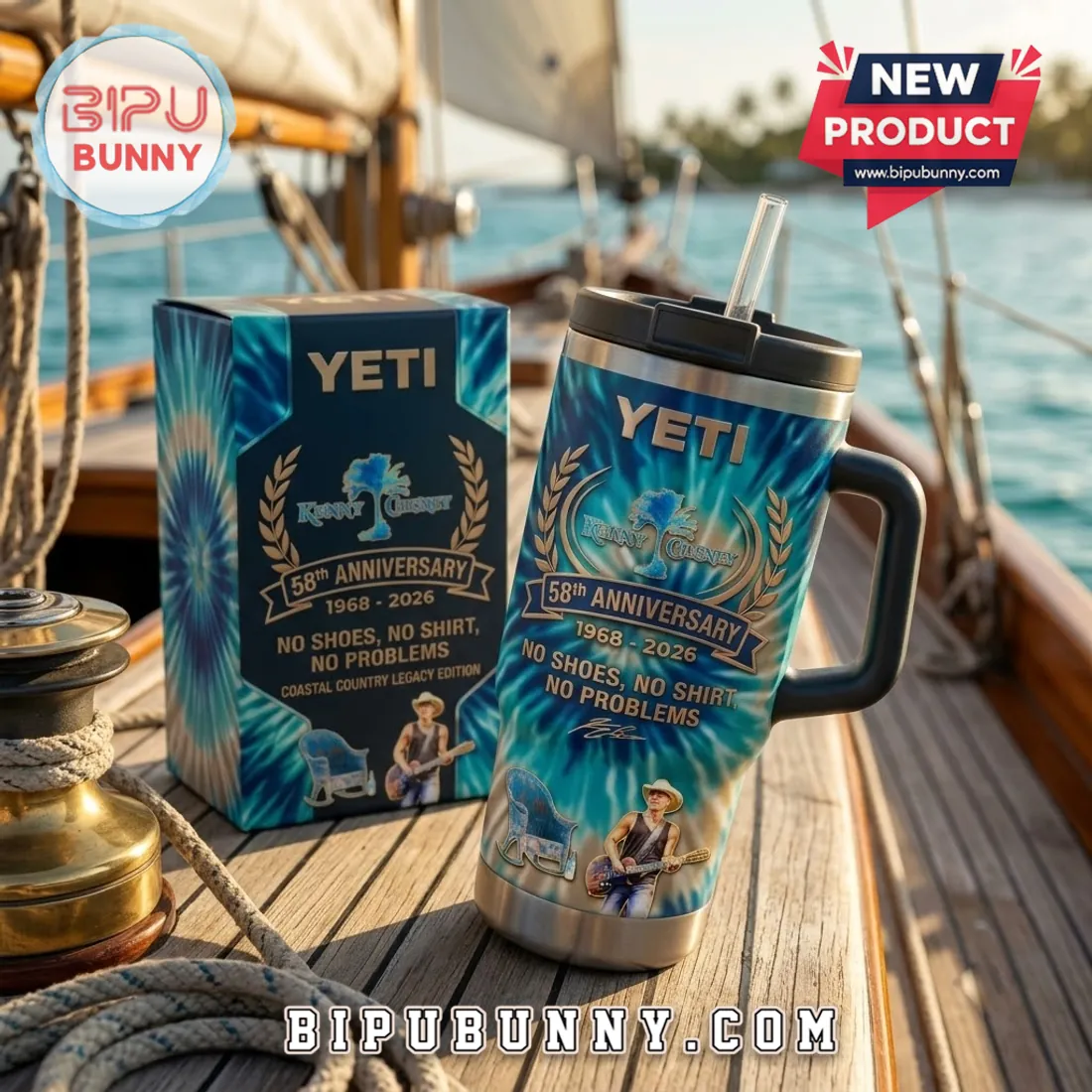 Kenny Chesney 58th Anniversary YETI Handle Tumbler Kenny Chesney 58th Anniversary YETI Handle Tumbler