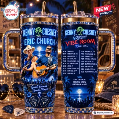 Kenny Chesney Eric Church Vibe Room 2027 Stanley Tumbler