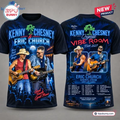 Kenny Chesney x Eric Church Vibe Room 2027 Tour Shirt