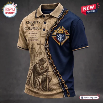 Knights of Columbus Crusader Knight Polo Shirt