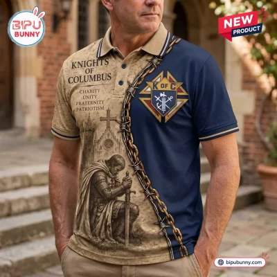 Knights of Columbus Crusader Knight Polo Shirt