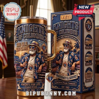 Knights of Columbus Stainless Steel YETI Tumbler
