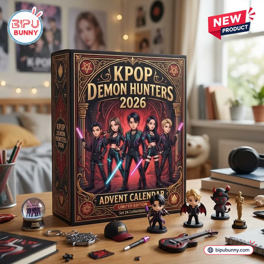 Kpop Demon Hunters 2026 Advent Calendar Kpop Demon Hunters 2026 Advent Calendar
