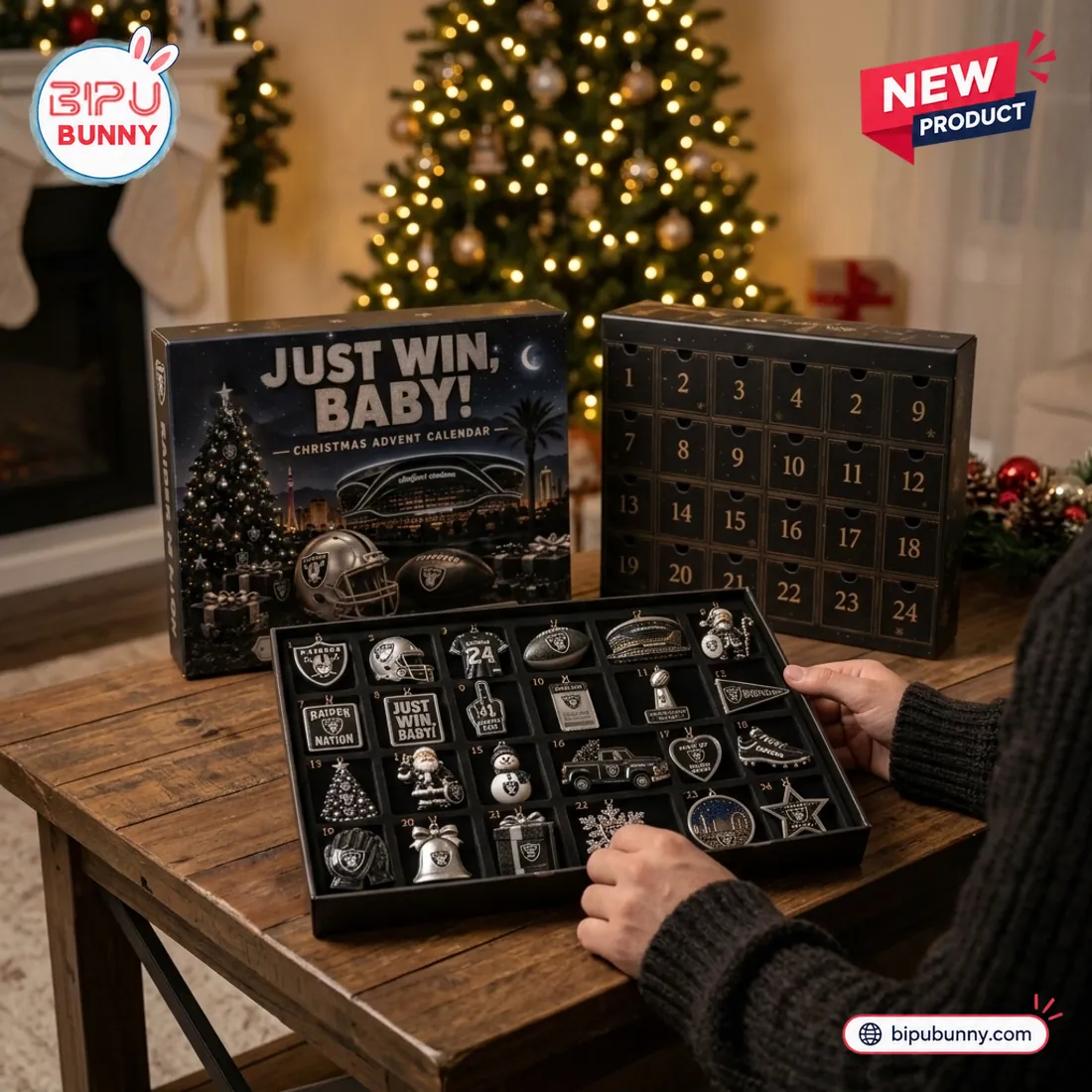 Las Vegas Raiders Christmas Advent Calendar 2026 Las Vegas Raiders Christmas Advent Calendar 2026