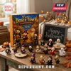 Little Doxie Town 2026 Halloween Spooky Advent Calendar box with miniature duck figurines dressed in seasonal costumes.