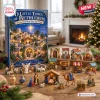 Front view of Little Town of Bethlehem Nativity Advent Calendar 2026 packaging with 24 collectible figurines.