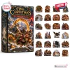 Front view of Lord of the Rings Christmas Advent Calendar 2026 box with fantasy artwork and daily collectible figures.