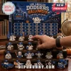 Los Angeles Dodgers Ghost Halloween Advent Calendar 2026 featuring 24 numbered slots with team-themed ghost figurines.