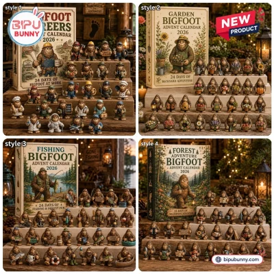 Merry Christmas Bigfoot Advent Calendar 2026