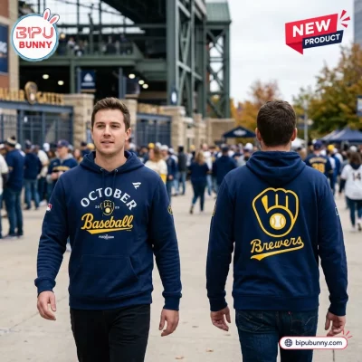 Milwaukee Brewers October Baseball 2026 Hoodie
