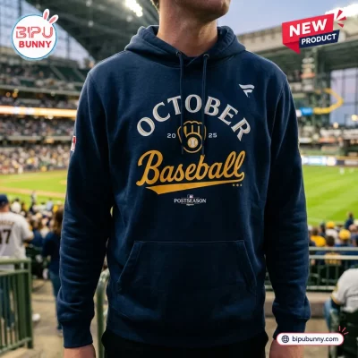 Milwaukee Brewers October Baseball 2026 Hoodie