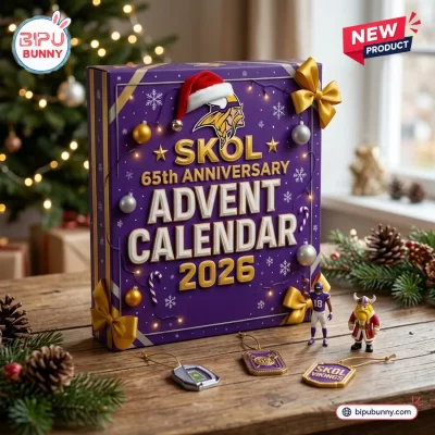 Minnesota Vikings 65th Anniversary 2026 Advent Calendar