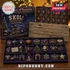 Minnesota Vikings Skol 24 Day Ornament Advent Calendar with purple box, team ornaments, and numbered daily reveal slots.