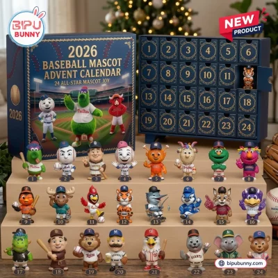 MLB Baseball Mascot Advent Calendar 2026