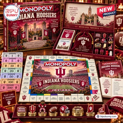 Monopoly Indiana University Hoosiers Collector Edition Board Game