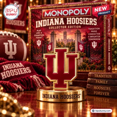 Monopoly Indiana University Hoosiers Collector Edition Board Game