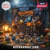 Monsters University Halloween Advent Calendar 2026 with 24 numbered slots, Sulley and Mike figurines, and spooky background.