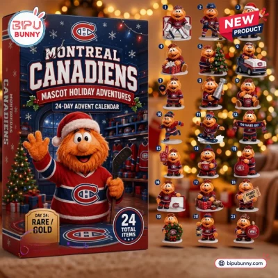 Montreal Canadiens Youppi Mascot Advent Calendar