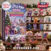 My Little Pony Equestria 2026 Holiday Advent Calendar featuring twenty-four collectible pony figures and festive scenery.