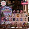 My Little Pony Equestria 2026 Holiday Advent Calendar featuring twenty-four miniature pony figures and festive accessories.