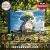 My Neighbor Totoro 2026 Advent Calendar box with blue packaging and small collectible Studio Ghibli character figurines.