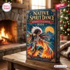 Front view of Native Spirit Dance 2026 Advent Calendar box on a wooden table with fireplace backdrop.