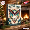 Front view of the Native Spirit Wildlife 2026 Advent Calendar featuring a polar bear and eagle graphic.