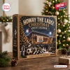 Newcastle United Football Christmas Advent Calendar showing St. James' Park stadium, a magpie, and soccer ball illustration.